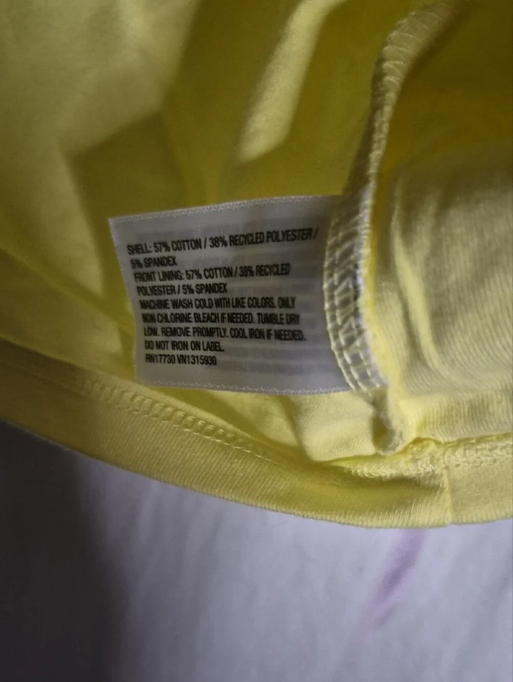 wild fable Lemon Yellow Square-Neck Crop Tank